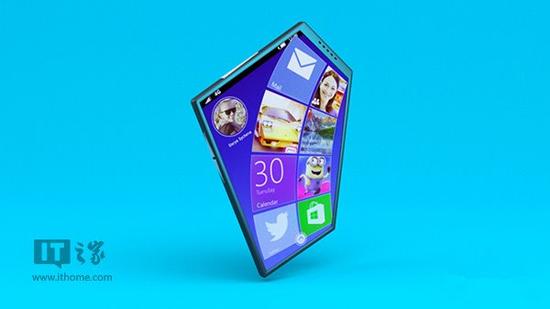 赚足眼球，诺基亚五边形Win10 Mobile概念手机：棱镜